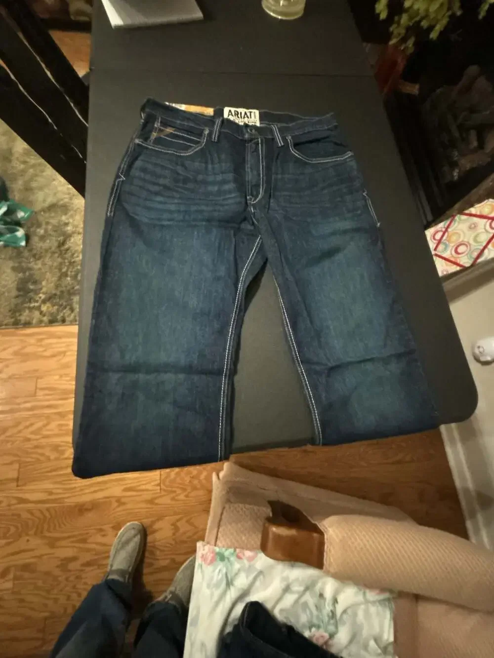 Ariat M4 Low Rise Relaxed Boot Cut Jeans Size 36/32